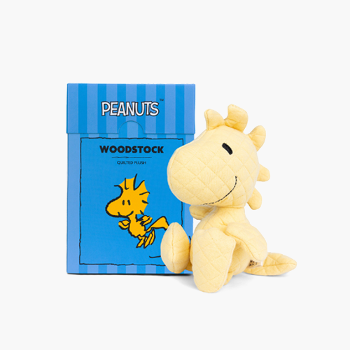 Woodstock Quilted Jersey Yellow in giftbox - 15 cm