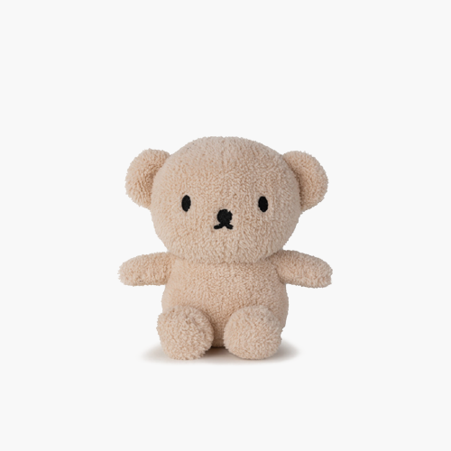 Boris Bear Terry Cream - 17 cm