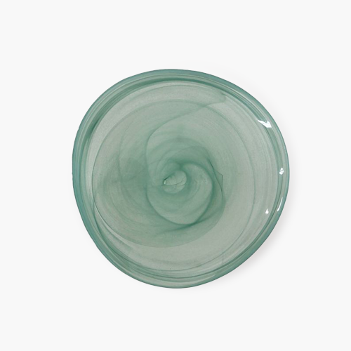 알라바스터 트라이앵글 접시 아쿠아마린