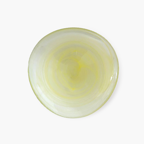 알라바스터 트라이앵글 접시 시트론옐로우