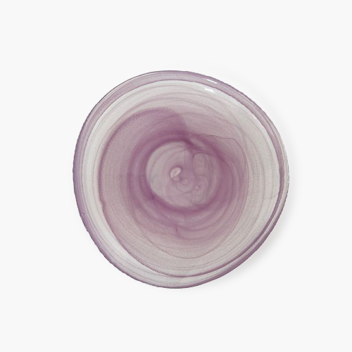 알라바스터 트라이앵글 접시 로얄라일락