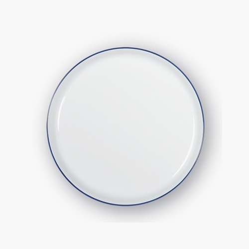 노르디카 림 플레이트/ 28cm 블루림