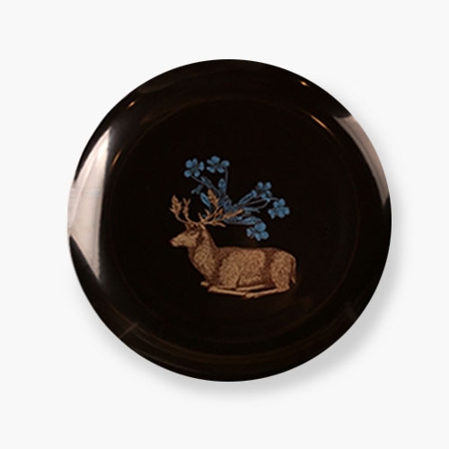 푸딘헤드 라운드 플레이트/ 32cm 사슴
