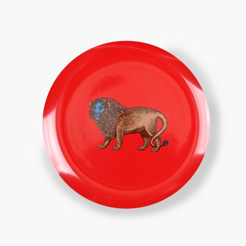 푸딘헤드 라운드 플레이트/ 32cm 사자