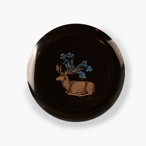 푸딘헤드 라운드 플레이트/ 28cm 사슴