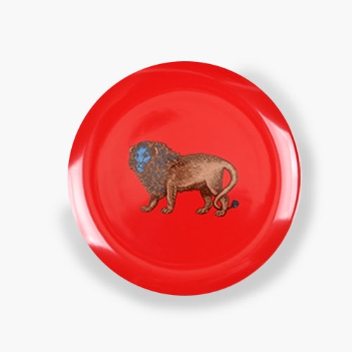 푸딘헤드 라운드 플레이트/ 28cm 사자