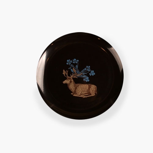 푸딘헤드 라운드 플레이트/ 16cm 사슴