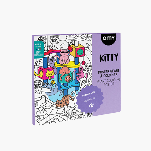 OMY 컬러링 포스터-키티(POS95)
