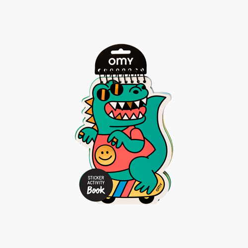 OMY 스티커 액티비티 북-다이노(CAR11)