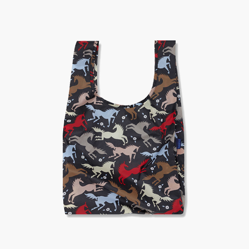 Baggu Portable Shopping Bag Horse Cut-Outs