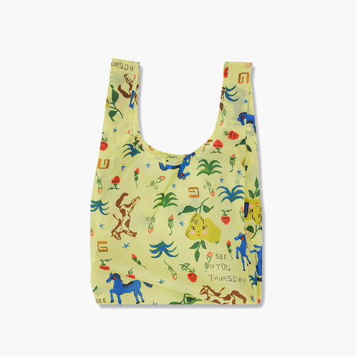 Baggu Portable Shopping Bag Painted Prairie
