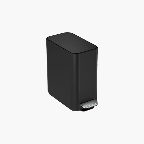 Slim Trash Can 5L Black