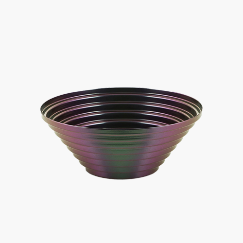 Maya Round Basket 20cm Purplegreen