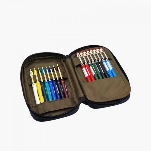 필통 파우치 펜케이스 북타입 1단