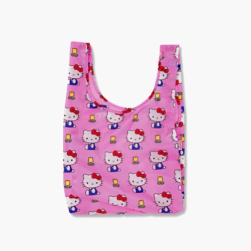 Baggu Portable Shopping Bag Hello Kitty Pink