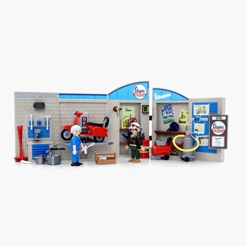 플레이모빌 베스파 개러지-60년대 레트로 스타일(71620)