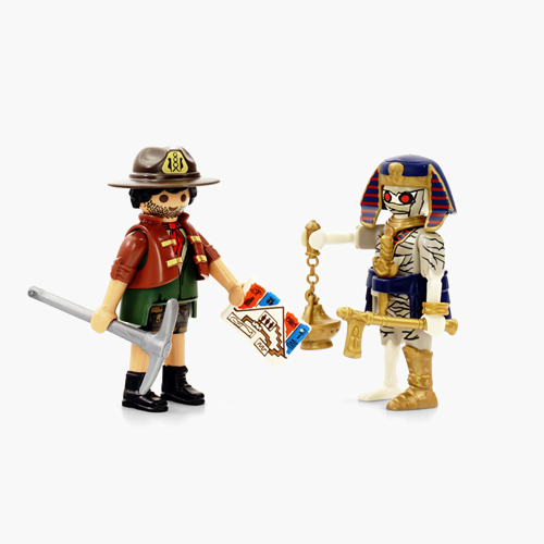 플레이모빌 듀오팩-보물 사냥꾼과 미라(71796)