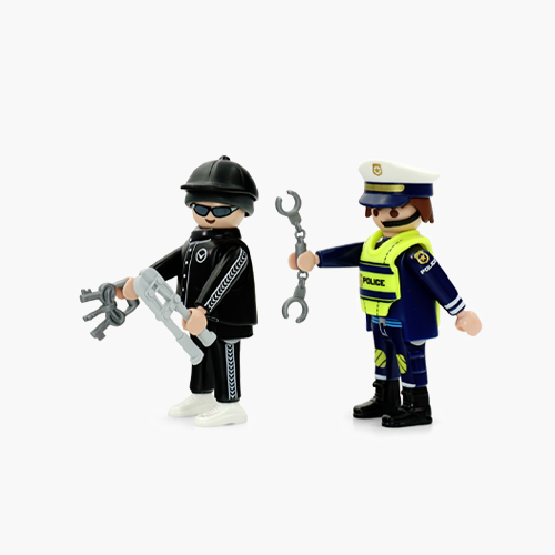 플레이모빌 듀오팩-경찰과 도둑(71804)