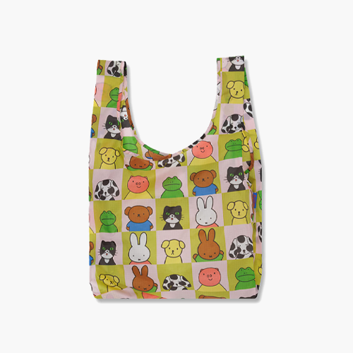 Baggu Portable Shopping Bag Miffy Friends