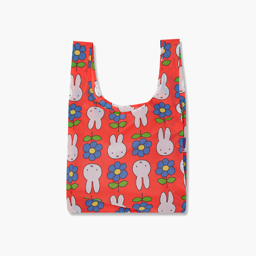 Baggu Portable Shopping Bag Flower Miffy