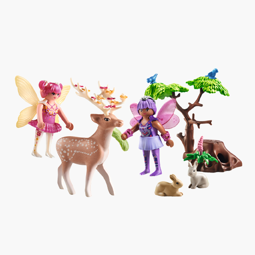 플레이모빌 스타터 팩-숲 속 동물들과 요정들(71800)