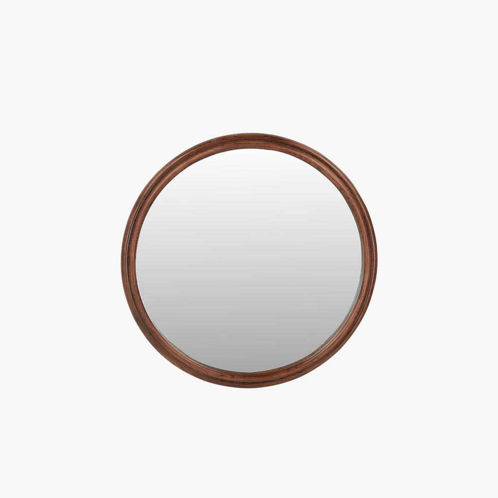 Hotel Paradiso Round Mirror