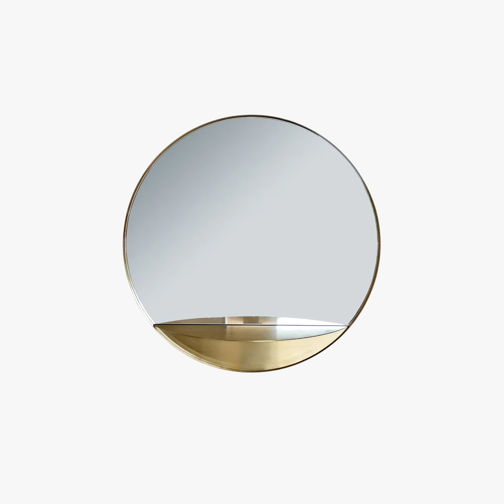Glim Round Mirror L