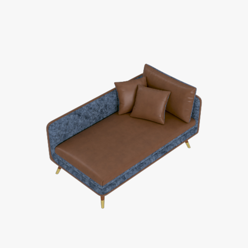 Volta Modular Sofa - Couch Sofa (Left Armrest) (Two-Tone)