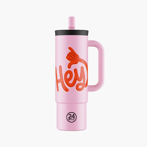 스트로우 컵 800ml 헤이핑크