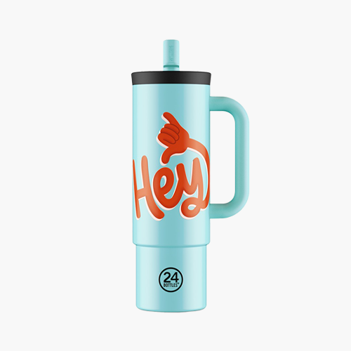 스트로우 컵 800ml 헤이블루