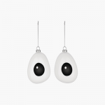 Holly Set of Two Christmas Ornaments