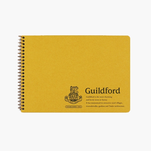 [쿄쿠토] 고급 스프링 노트 길포드 B6 가로형 스퀘어