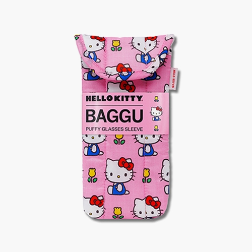 Baggu Glasses Case Hello Kitty Pink