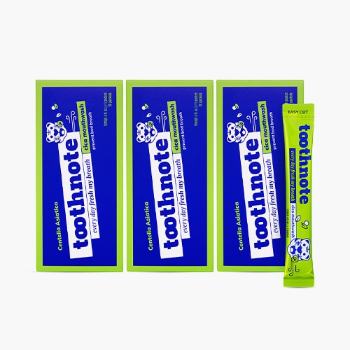 투스노트 개별포장 휴대용 시카 스틱 가글 20개입 3박스