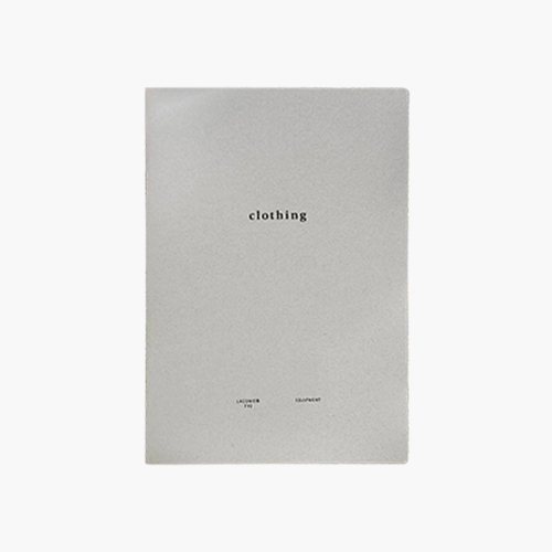 Style Notebook Clothing B6