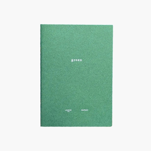 Style Notebook Green B6