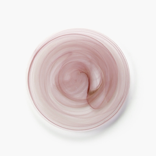 접시 21cm 피치블러쉬