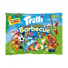트롤리 스위트 바베큐파티 젤리 360g (축구공젤리)
