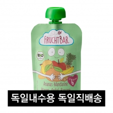 푸르트바 퓨레파우치 파인애플&만다린&망고&사과&바나나 100gX3개묶음