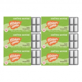 브리켄골드 자일리톨 스피어민트껌 17gX6개묶음