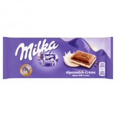 밀카 알프스 밀크크림 초콜릿 100g