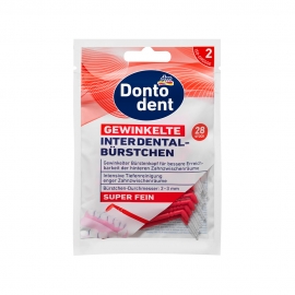 돈토덴트 앵글 치간 칫솔 28개입