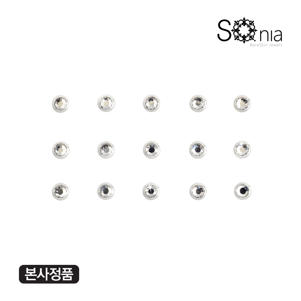 소니아 라인스톤 Rhinestone B SILVER/MERAL C CRYSTAL 스와로브스키 보석타투