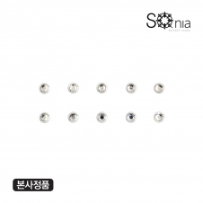 소니아 라인스톤 Rhinestone B SILVER/MERAL C CRYSTAL 스와로브스키 보석타투