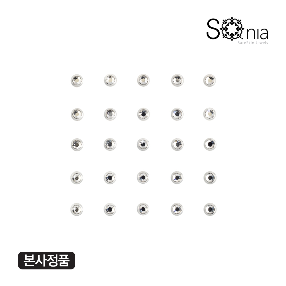 소니아 라인스톤 Rhinestone B SILVER/MERAL C CRYSTAL 스와로브스키 보석타투