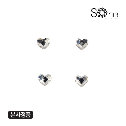 소니아 하트 Heart C CRYSTAL 스와로브스키 보석타투