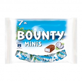 바운티 코코넛 밀크 초콜릿 미니바 28.5gX7개입