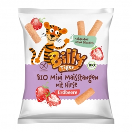 빌리타이거 BIO 딸기 미니 스틱 30g (3세이상)
