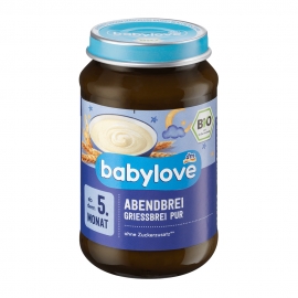 베이비러브 세몰리나 저녁 죽 190g(생후 5개월~)