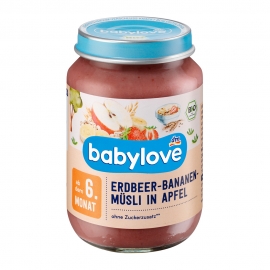 베이비러브 과일&뮤즐리 퓨레 이유식 190g